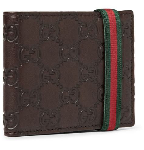 men Gucci wallet with strap